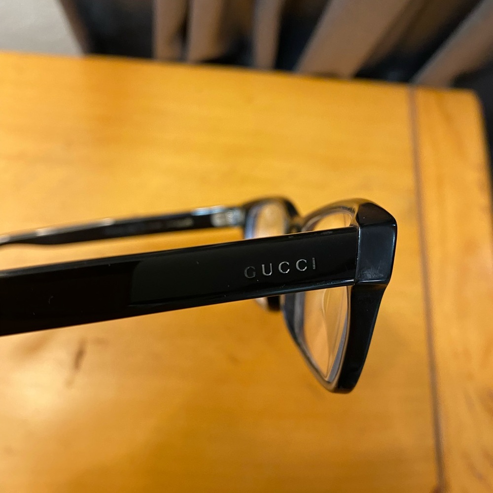 Gucci Black Unisex Eyeglasses Frames - Picture 6 of 11